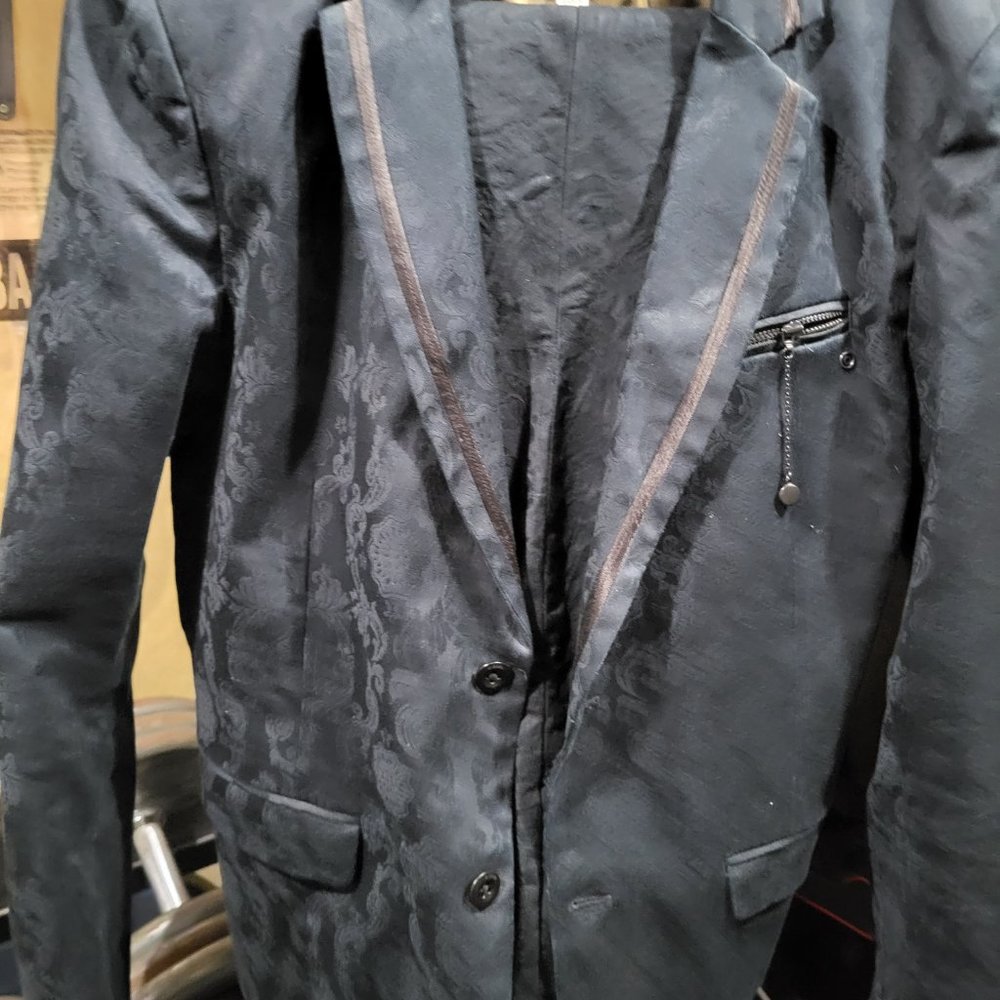 Club Monaco and Diesel Black Suit